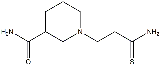 1-(3-amino-3-thioxopropyl)piperidine-3-carboxamide 结构式