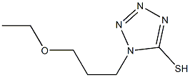 1-(3-ethoxypropyl)-1H-1,2,3,4-tetrazole-5-thiol 结构式