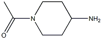 1-(4-aminopiperidin-1-yl)ethan-1-one 结构式