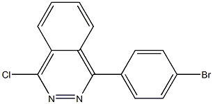 1-(4-bromophenyl)-4-chlorophthalazine 结构式