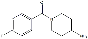 1-(4-fluorobenzoyl)piperidin-4-amine 结构式