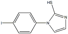 1-(4-iodophenyl)-1H-imidazole-2-thiol 结构式