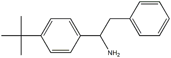 1-(4-tert-butylphenyl)-2-phenylethan-1-amine 结构式