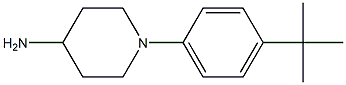 1-(4-tert-butylphenyl)piperidin-4-amine 结构式