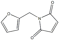 1-(furan-2-ylmethyl)-2,5-dihydro-1H-pyrrole-2,5-dione 结构式