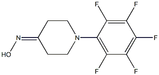 1-(pentafluorophenyl)piperidin-4-one oxime 结构式