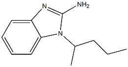 1-(pentan-2-yl)-1H-1,3-benzodiazol-2-amine 结构式