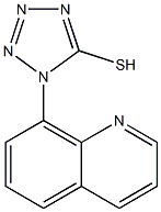 1-(quinolin-8-yl)-1H-1,2,3,4-tetrazole-5-thiol 结构式