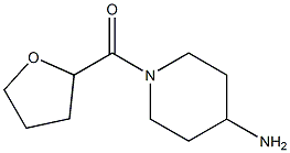 1-(tetrahydrofuran-2-ylcarbonyl)piperidin-4-amine 结构式