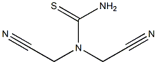 1,1-bis(cyanomethyl)thiourea 结构式