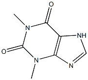 1,3-dimethyl-2,3,6,7-tetrahydro-1H-purine-2,6-dione 结构式