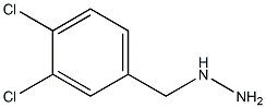 1-[(3,4-dichlorophenyl)methyl]hydrazine 结构式