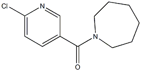 1-[(6-chloropyridin-3-yl)carbonyl]azepane 结构式