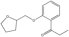 1-[2-(tetrahydrofuran-2-ylmethoxy)phenyl]propan-1-one 结构式