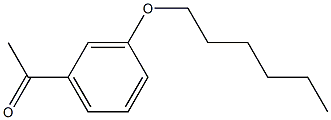 1-[3-(hexyloxy)phenyl]ethan-1-one 结构式