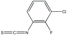 1-chloro-2-fluoro-3-isothiocyanatobenzene 结构式