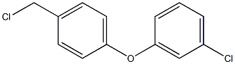 1-chloro-3-[4-(chloromethyl)phenoxy]benzene 结构式