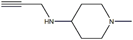 1-methyl-N-(prop-2-yn-1-yl)piperidin-4-amine 结构式