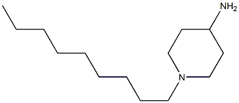 1-nonylpiperidin-4-amine 结构式