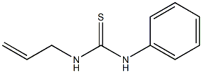 1-phenyl-3-prop-2-en-1-ylthiourea 结构式