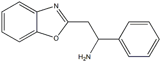 2-(1,3-benzoxazol-2-yl)-1-phenylethan-1-amine 结构式