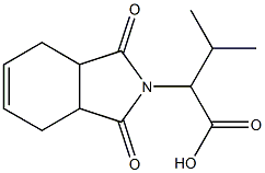 2-(1,3-dioxo-1,3,3a,4,7,7a-hexahydro-2H-isoindol-2-yl)-3-methylbutanoic acid 结构式