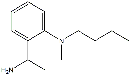 2-(1-aminoethyl)-N-butyl-N-methylaniline 结构式