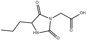 2-(2,5-dioxo-4-propylimidazolidin-1-yl)acetic acid 结构式