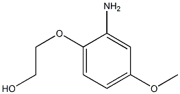 2-(2-amino-4-methoxyphenoxy)ethan-1-ol 结构式