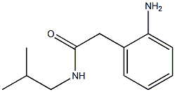 2-(2-aminophenyl)-N-isobutylacetamide 结构式