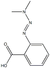 2-(3,3-dimethyltriaz-1-en-1-yl)benzoic acid 结构式
