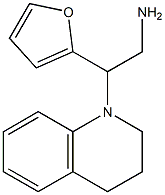 2-(3,4-dihydroquinolin-1(2H)-yl)-2-(2-furyl)ethanamine 结构式