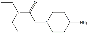 2-(4-aminopiperidin-1-yl)-N,N-diethylacetamide 结构式