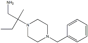 2-(4-benzylpiperazin-1-yl)-2-methylbutan-1-amine 结构式