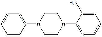 2-(4-phenylpiperazin-1-yl)pyridin-3-amine 结构式