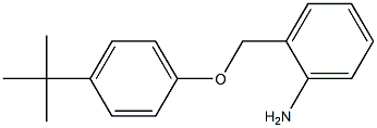 2-(4-tert-butylphenoxymethyl)aniline 结构式