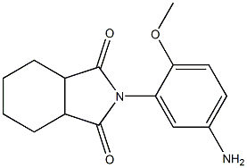 2-(5-amino-2-methoxyphenyl)hexahydro-1H-isoindole-1,3(2H)-dione 结构式