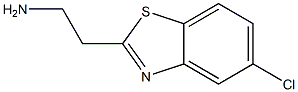 2-(5-chloro-1,3-benzothiazol-2-yl)ethan-1-amine 结构式