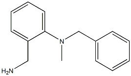 2-(aminomethyl)-N-benzyl-N-methylaniline 结构式