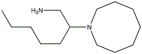 2-(azocan-1-yl)heptan-1-amine 结构式