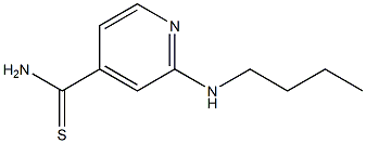 2-(butylamino)pyridine-4-carbothioamide 结构式