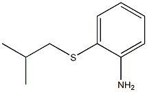 2-(isobutylthio)aniline 结构式