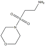 2-(morpholin-4-ylsulfonyl)ethanamine 结构式