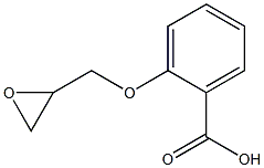 2-(oxiran-2-ylmethoxy)benzoic acid 结构式