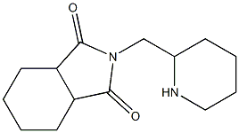 2-(piperidin-2-ylmethyl)hexahydro-1H-isoindole-1,3(2H)-dione 结构式