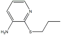 2-(propylsulfanyl)pyridin-3-amine 结构式