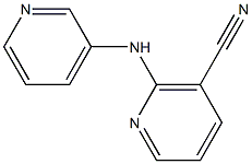 2-(pyridin-3-ylamino)nicotinonitrile 结构式