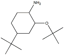 2-(tert-butoxy)-4-tert-butylcyclohexan-1-amine 结构式