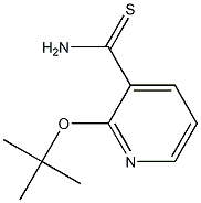 2-(tert-butoxy)pyridine-3-carbothioamide 结构式