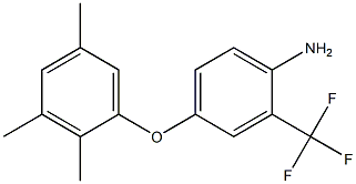 2-(trifluoromethyl)-4-(2,3,5-trimethylphenoxy)aniline 结构式